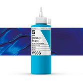 VALLEJO ACRYLIC STUDIO FLUORESCENT 936:200ML. FLUORESCENT BLUE - Al Masam Stationery LLC